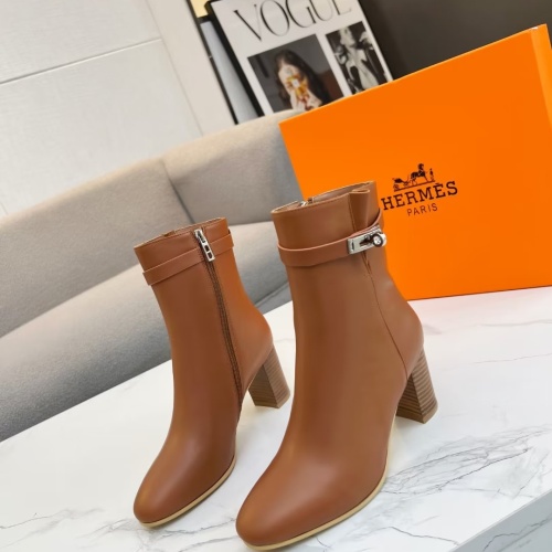 Wholesale Hermes Boots For Women #1257797 $108.00 USD, Wholesale Quality Replica Hermes Boots