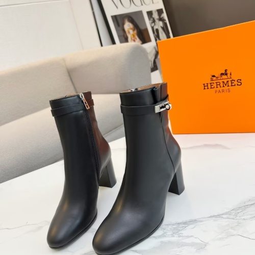 Wholesale Hermes Boots For Women #1257798 $108.00 USD, Wholesale Quality Replica Hermes Boots