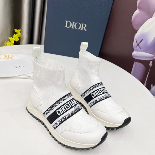 Replica Christian Dior Boots For Women #1257799 $96.00 USD for Wholesale