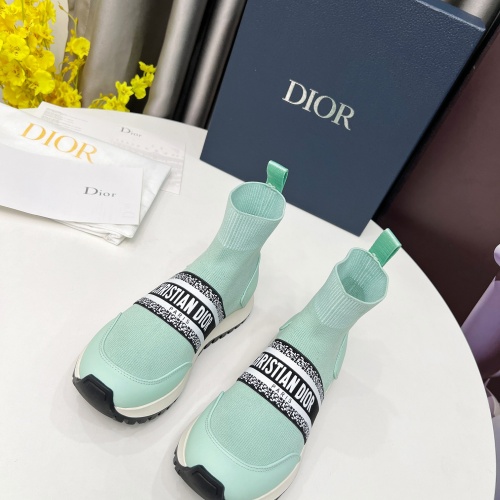 Replica Christian Dior Boots For Women #1257803 $96.00 USD for Wholesale