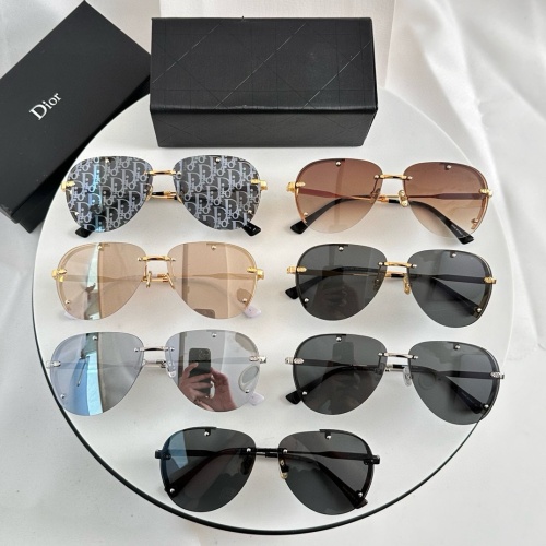 Replica Christian Dior AAA Quality Sunglasses #1257817 $52.00 USD for Wholesale