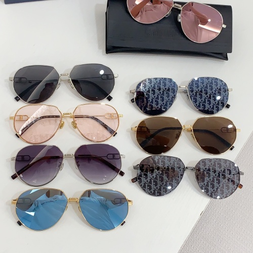 Replica Christian Dior AAA Quality Sunglasses #1257827 $48.00 USD for Wholesale