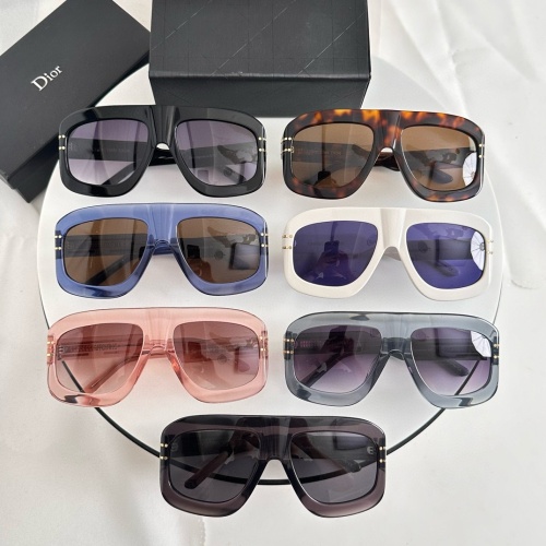 Replica Christian Dior AAA Quality Sunglasses #1257840 $45.00 USD for Wholesale