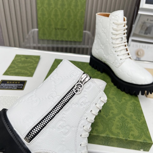 Replica Gucci Boots For Women #1257864 $105.00 USD for Wholesale