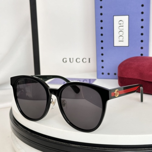 Wholesale Gucci AAA Quality Sunglasses #1257892 $48.00 USD, Wholesale Quality Replica Gucci AAA Quality Sunglasses