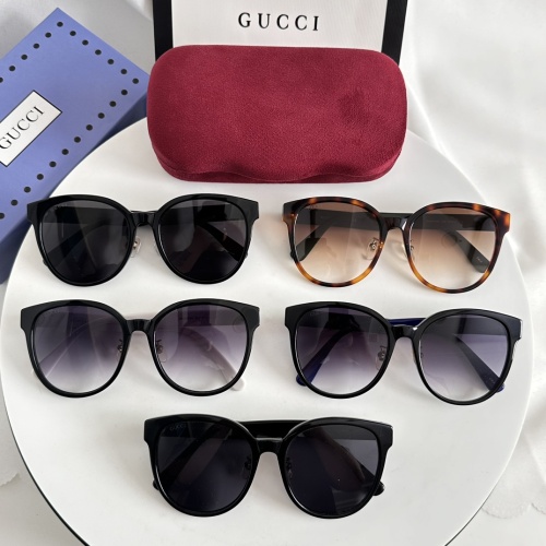 Replica Gucci AAA Quality Sunglasses #1257892 $48.00 USD for Wholesale