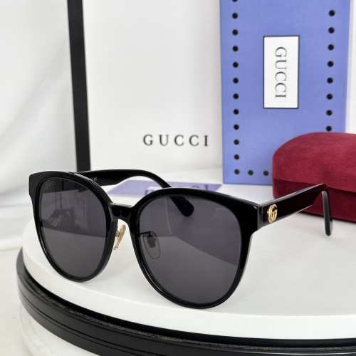 Wholesale Gucci AAA Quality Sunglasses #1257893 $48.00 USD, Wholesale Quality Replica Gucci AAA Quality Sunglasses