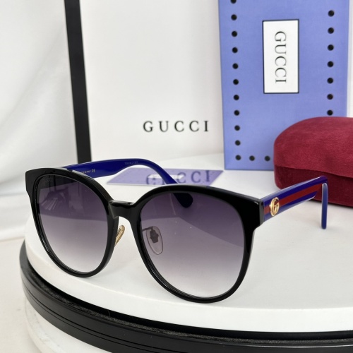 Wholesale Gucci AAA Quality Sunglasses #1257895 $48.00 USD, Wholesale Quality Replica Gucci AAA Quality Sunglasses