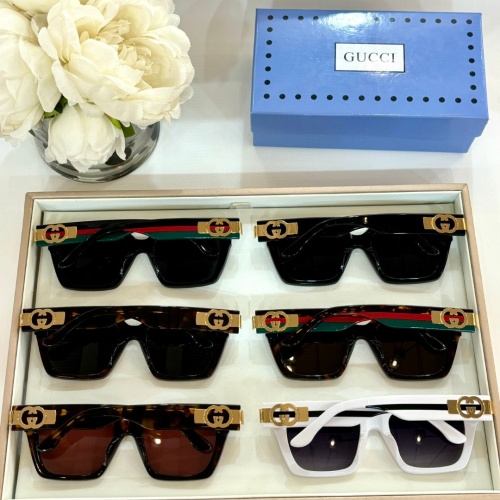 Replica Gucci AAA Quality Sunglasses #1257897 $52.00 USD for Wholesale