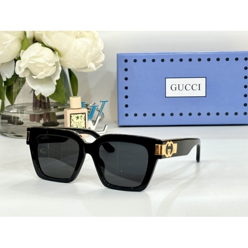 Wholesale Gucci AAA Quality Sunglasses #1257898 $52.00 USD, Wholesale Quality Replica Gucci AAA Quality Sunglasses