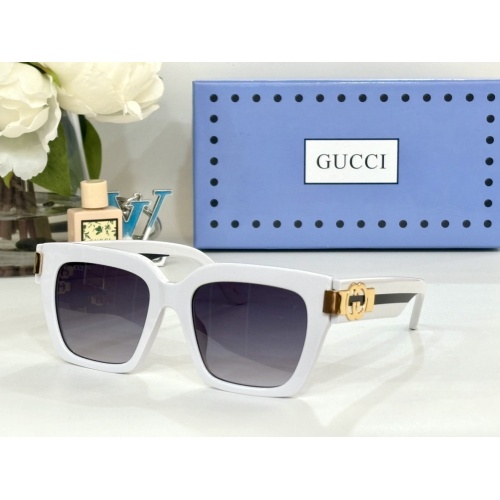 Wholesale Gucci AAA Quality Sunglasses #1257902 $52.00 USD, Wholesale Quality Replica Gucci AAA Quality Sunglasses