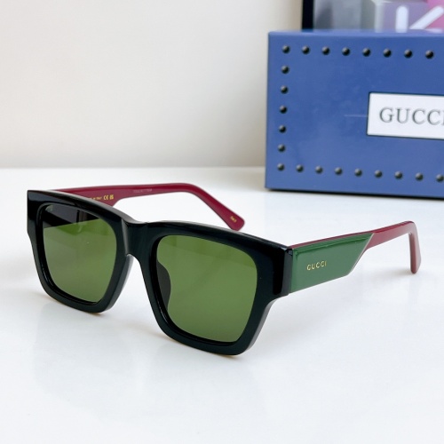 Wholesale Gucci AAA Quality Sunglasses #1257903 $52.00 USD, Wholesale Quality Replica Gucci AAA Quality Sunglasses