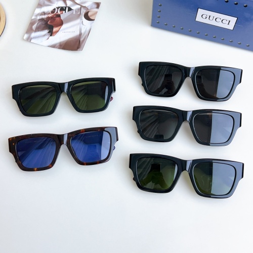 Replica Gucci AAA Quality Sunglasses #1257903 $52.00 USD for Wholesale