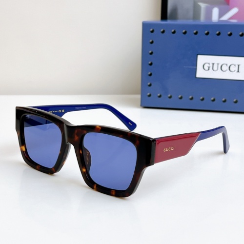 Wholesale Gucci AAA Quality Sunglasses #1257905 $52.00 USD, Wholesale Quality Replica Gucci AAA Quality Sunglasses