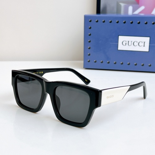 Wholesale Gucci AAA Quality Sunglasses #1257906 $52.00 USD, Wholesale Quality Replica Gucci AAA Quality Sunglasses