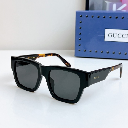 Wholesale Gucci AAA Quality Sunglasses #1257907 $52.00 USD, Wholesale Quality Replica Gucci AAA Quality Sunglasses