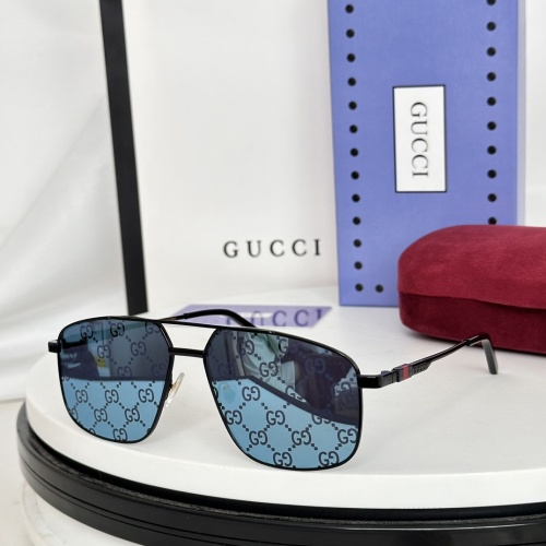 Wholesale Gucci AAA Quality Sunglasses #1257909 $52.00 USD, Wholesale Quality Replica Gucci AAA Quality Sunglasses