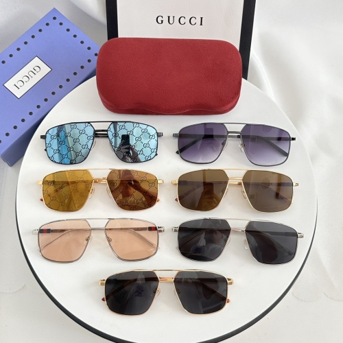 Replica Gucci AAA Quality Sunglasses #1257909 $52.00 USD for Wholesale