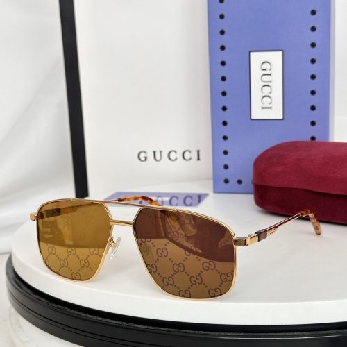 Wholesale Gucci AAA Quality Sunglasses #1257910 $52.00 USD, Wholesale Quality Replica Gucci AAA Quality Sunglasses