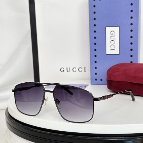 Wholesale Gucci AAA Quality Sunglasses #1257916 $52.00 USD, Wholesale Quality Replica Gucci AAA Quality Sunglasses