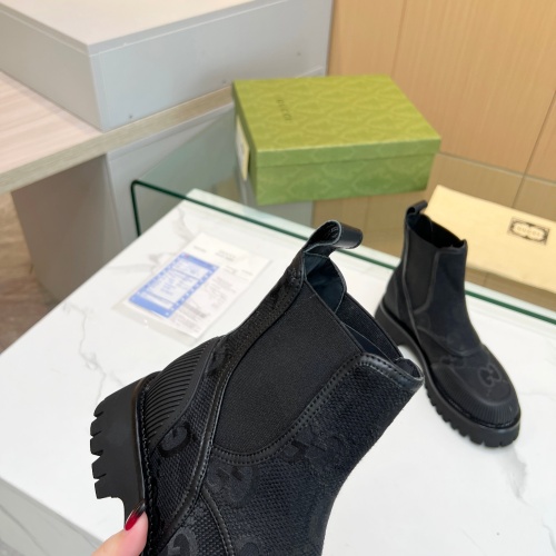 Replica Gucci Boots For Women #1257926 $98.00 USD for Wholesale