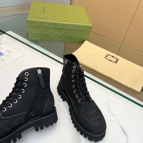 Replica Gucci Boots For Women #1257937 $98.00 USD for Wholesale