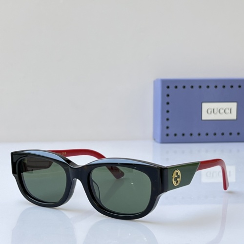 Wholesale Gucci AAA Quality Sunglasses #1257940 $64.00 USD, Wholesale Quality Replica Gucci AAA Quality Sunglasses