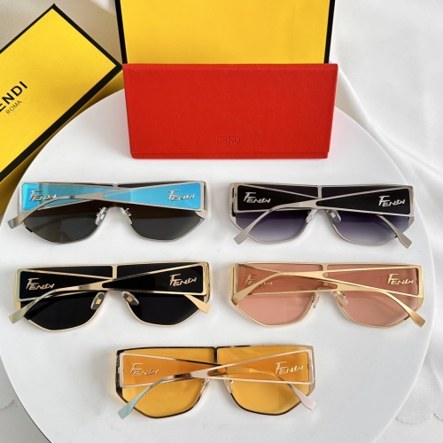 Replica Fendi AAA Quality Sunglasses #1257948 $52.00 USD for Wholesale