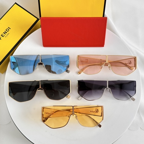 Replica Fendi AAA Quality Sunglasses #1257950 $52.00 USD for Wholesale