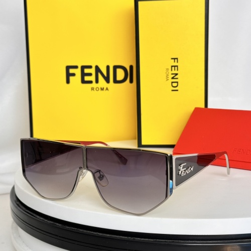 Wholesale Fendi AAA Quality Sunglasses #1257951 $52.00 USD, Wholesale Quality Replica Fendi AAA Quality Sunglasses