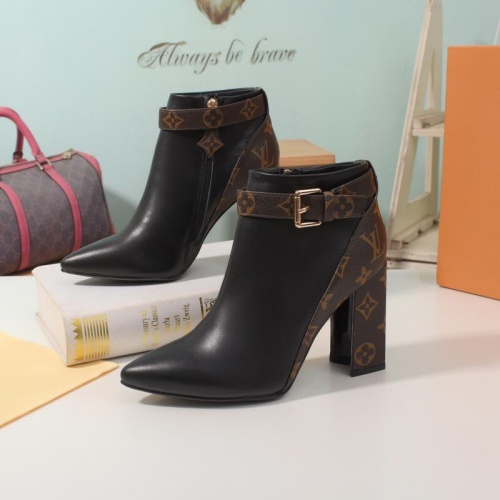 Wholesale Louis Vuitton Boots For Women #1257984 $85.00 USD, Wholesale Quality Replica Louis Vuitton Boots