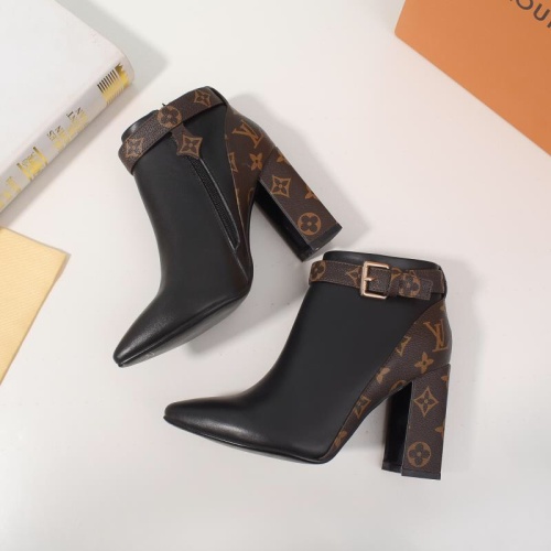 Replica Louis Vuitton Boots For Women #1257984 $85.00 USD for Wholesale