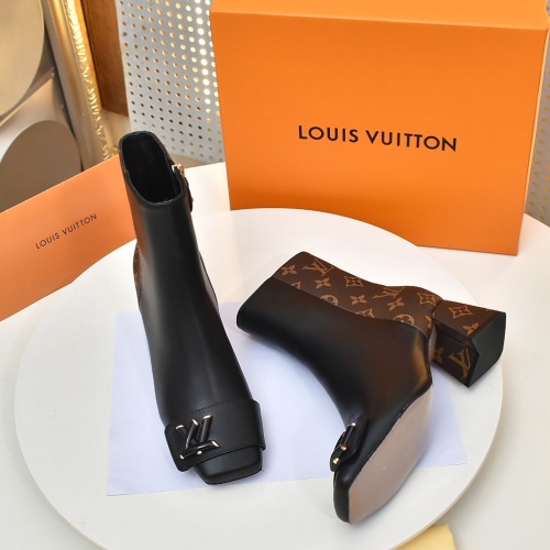 Replica Louis Vuitton Boots For Women #1257985 $92.00 USD for Wholesale