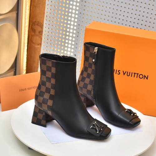 Replica Louis Vuitton Boots For Women #1257986 $92.00 USD for Wholesale