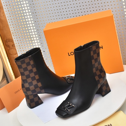 Replica Louis Vuitton Boots For Women #1257986 $92.00 USD for Wholesale