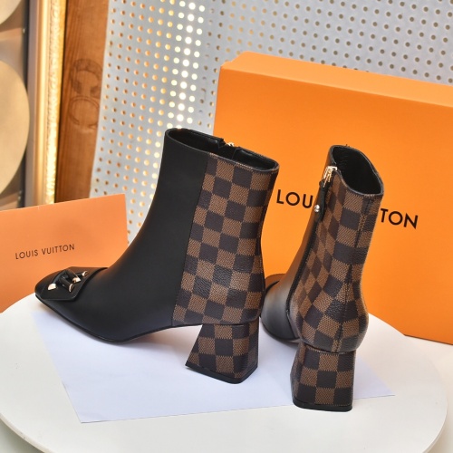 Replica Louis Vuitton Boots For Women #1257986 $92.00 USD for Wholesale