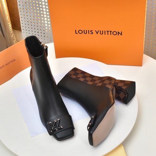 Replica Louis Vuitton Boots For Women #1257986 $92.00 USD for Wholesale