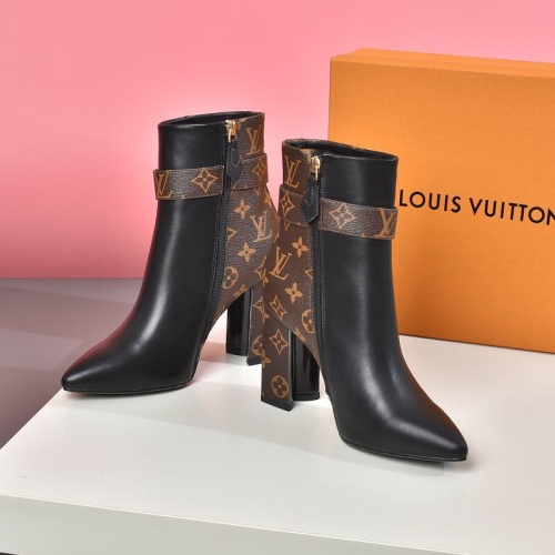 Replica Louis Vuitton Boots For Women #1257990 $88.00 USD for Wholesale