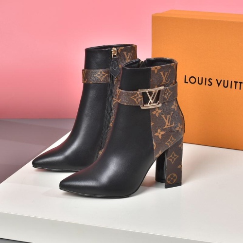 Replica Louis Vuitton Boots For Women #1257990 $88.00 USD for Wholesale