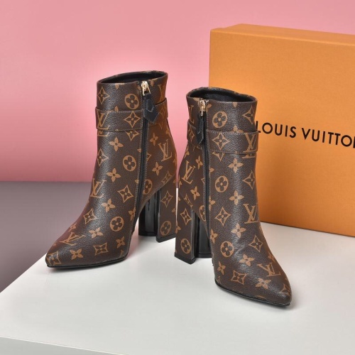 Replica Louis Vuitton Boots For Women #1257992 $88.00 USD for Wholesale