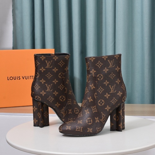 Replica Louis Vuitton Boots For Women #1257995 $96.00 USD for Wholesale