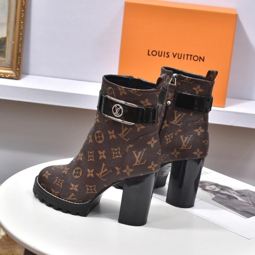 Replica Louis Vuitton Boots For Women #1257998 $100.00 USD for Wholesale