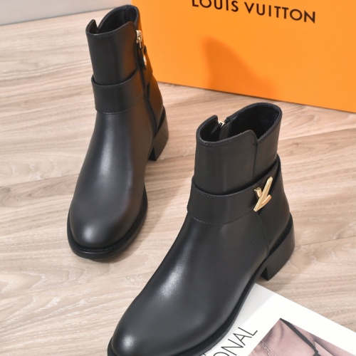 Replica Louis Vuitton Boots For Women #1258000 $100.00 USD for Wholesale