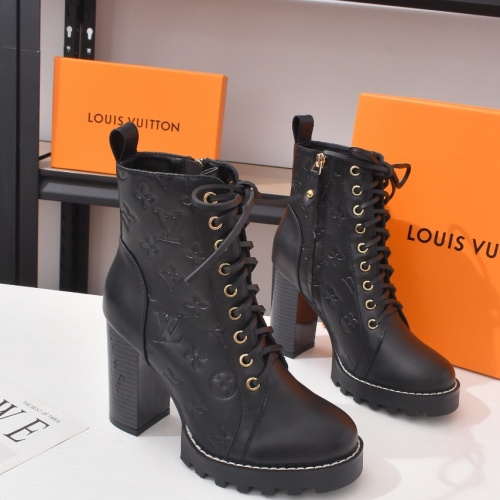 Replica Louis Vuitton Boots For Women #1258003 $100.00 USD for Wholesale