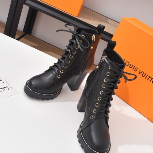 Replica Louis Vuitton Boots For Women #1258003 $100.00 USD for Wholesale