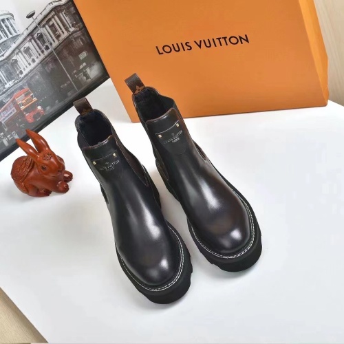 Replica Louis Vuitton Boots For Women #1258005 $96.00 USD for Wholesale