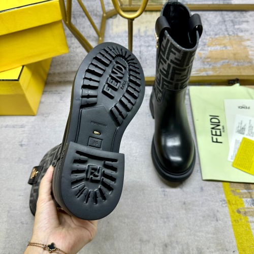 Replica Fendi Fashion Boots For Women #1258032 $108.00 USD for Wholesale