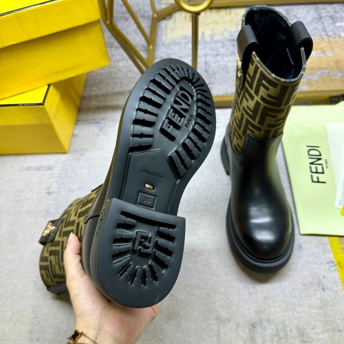 Replica Fendi Fashion Boots For Women #1258033 $108.00 USD for Wholesale