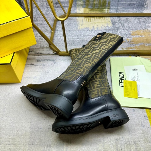 Replica Fendi Fashion Boots For Women #1258034 $122.00 USD for Wholesale