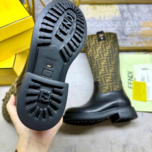 Replica Fendi Fashion Boots For Women #1258034 $122.00 USD for Wholesale